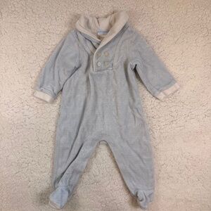 Janie and Jack Baby Boy Striped Knit One Piece 3-6M